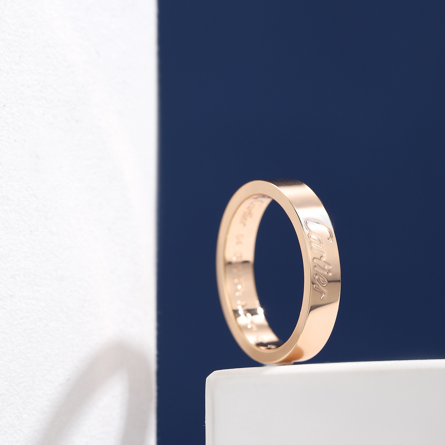 Cartier C de Cartier Wedding Ring - FashionPlug