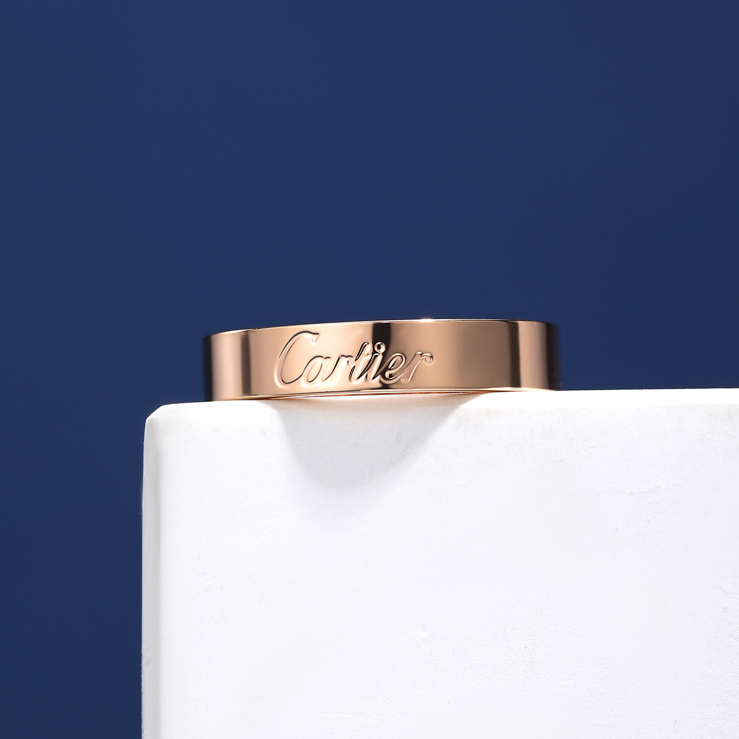 Cartier C de Cartier Wedding Ring - FashionPlug