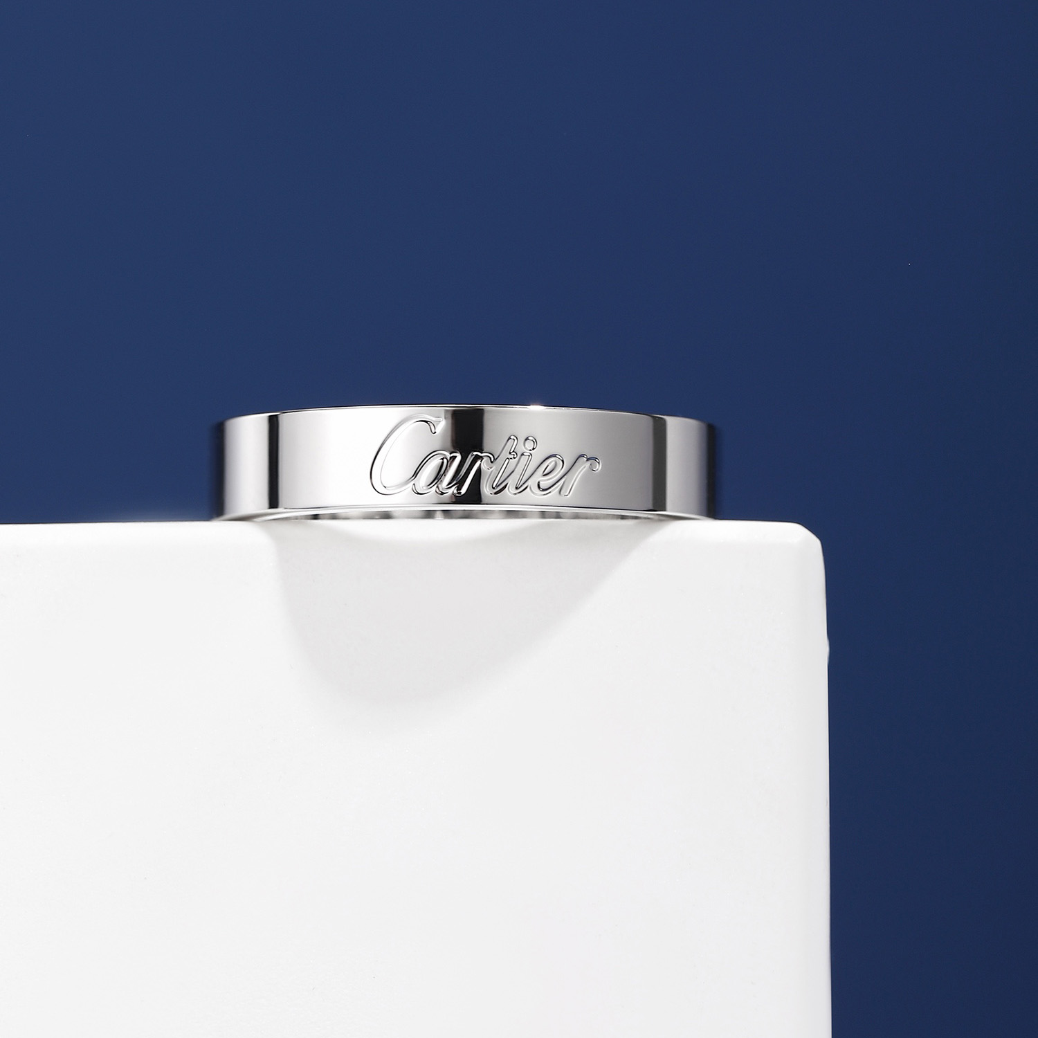 Cartier C de Cartier Wedding Ring - FashionPlug