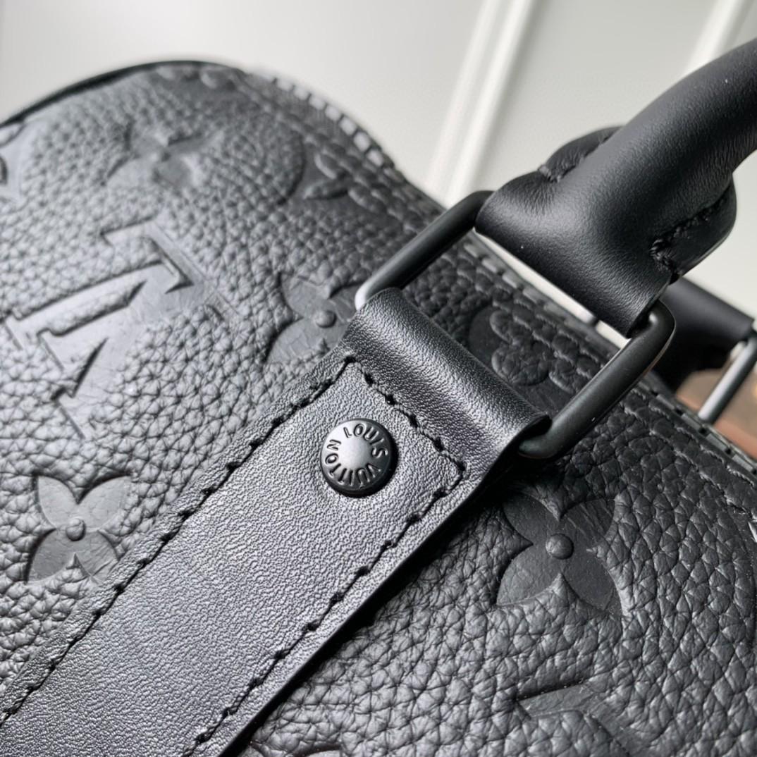 Louis Vuitton CKeepall Bandoulière 25 Taurillon Monogram (25x15x11CM)   M20900 - FashionPlug