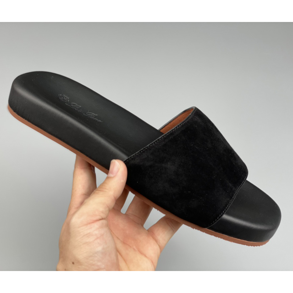 Loro Piana Slide Sandal  - FashionPlug