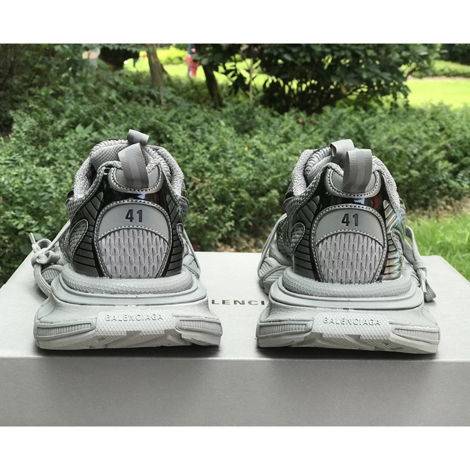 Balenciaga 3XL Worn-Out In Dark Grey - FashionPlug