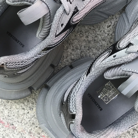 Balenciaga 3XL Worn-Out In Dark Grey - FashionPlug