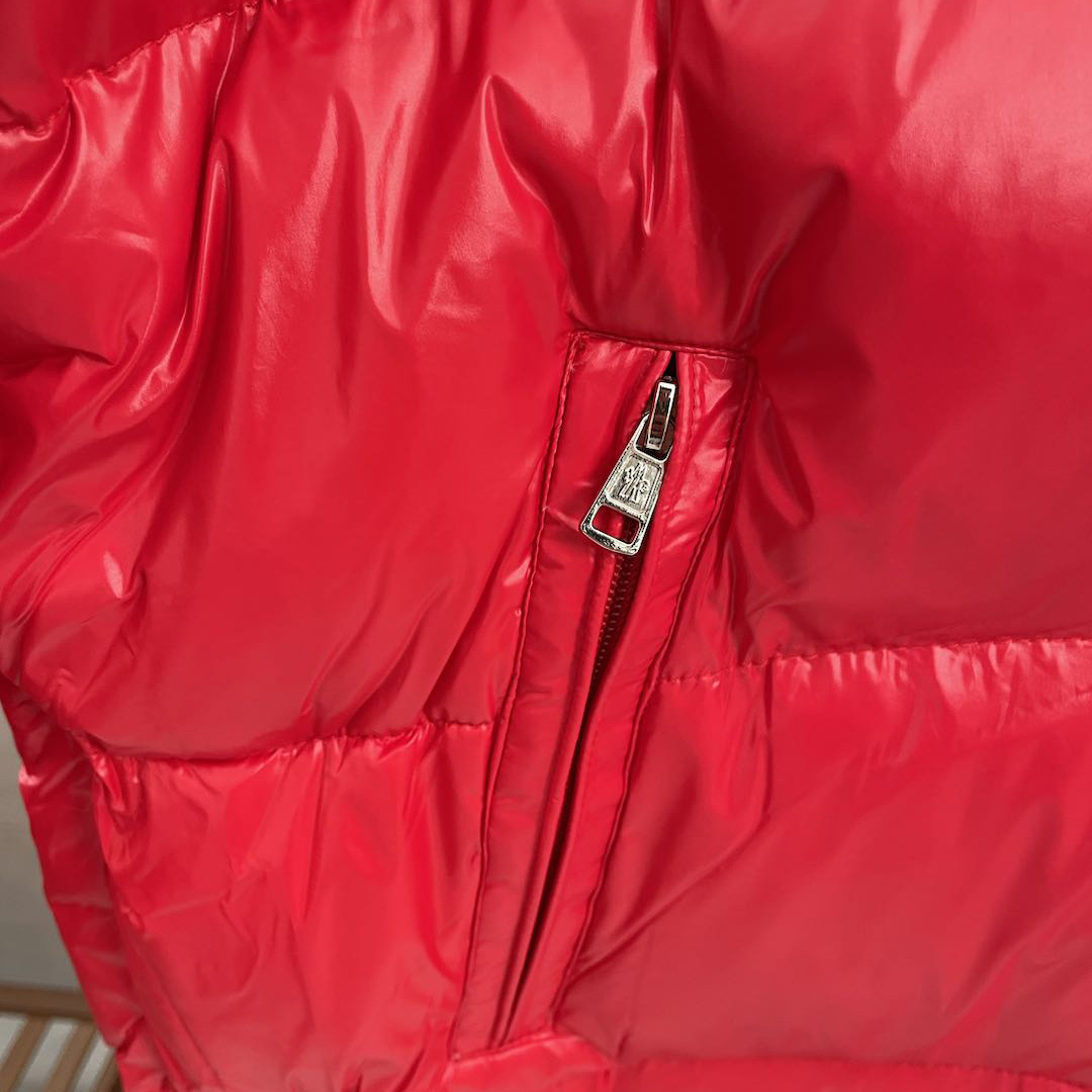 Moncler Long Down Jacket    - FashionPlug
