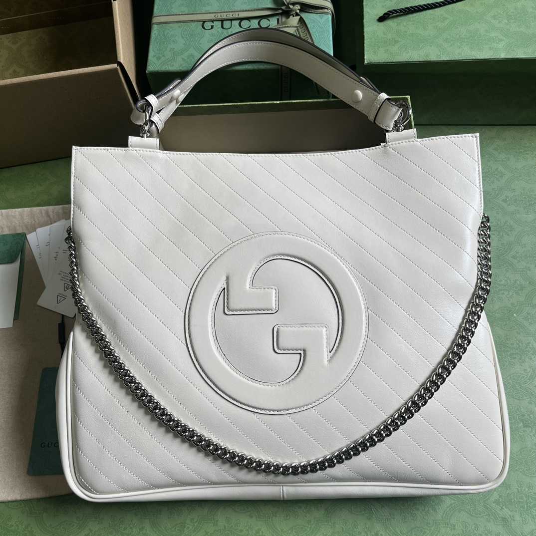 Gucci Blondie Medium Tote Bag (34.5x 41x 8cm) - FashionPlug