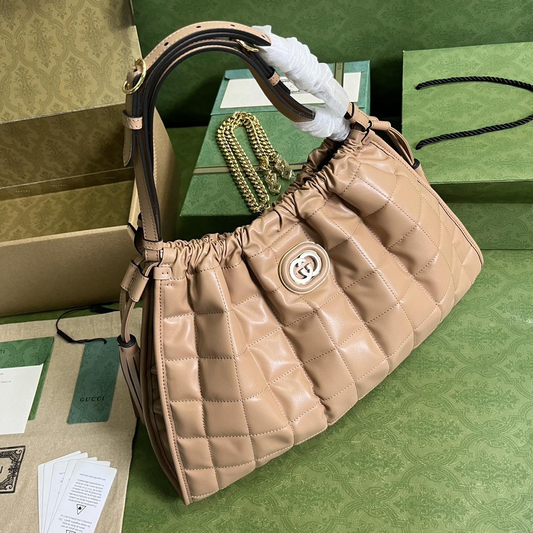 Gucci Deco Medium Tote Bag(43-28-8cm) - FashionPlug