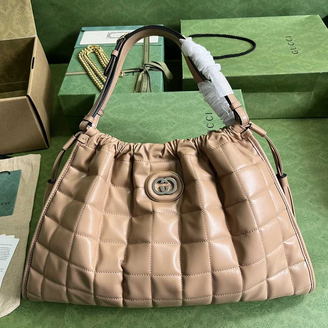Gucci Deco Medium Tote Bag(43-28-8cm) - FashionPlug