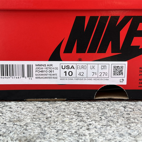 Air Jordan 1 High OG WMNS “Satin Bred” Sneaker     FD4810-061 - FashionPlug