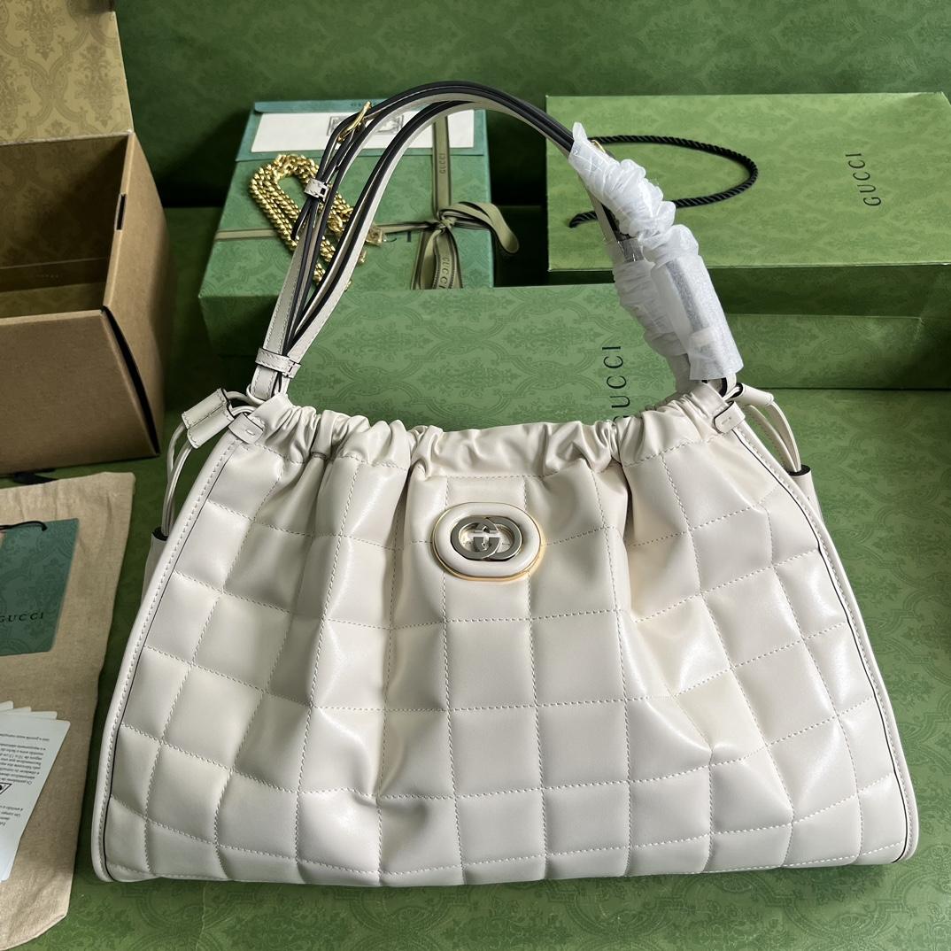Gucci Deco Medium Tote Bag(43-28-8cm) - FashionPlug