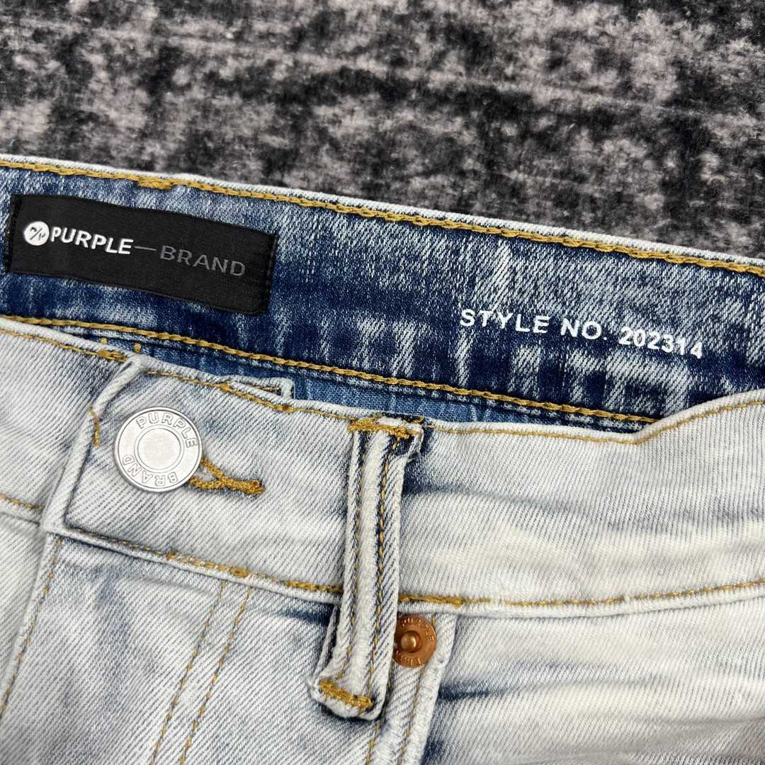 Purple-Brand Slim-Fit Jeans   202314 - FashionPlug