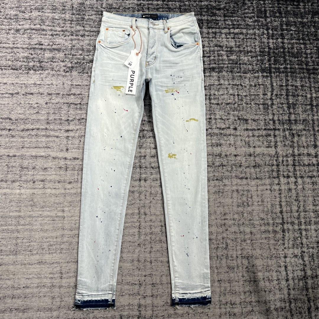 Purple-Brand Slim-Fit Jeans   202314 - FashionPlug