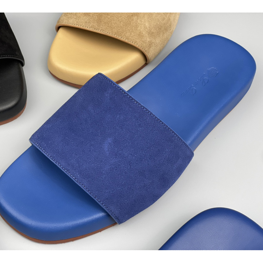 Loro Piana Slide Sandal  - FashionPlug