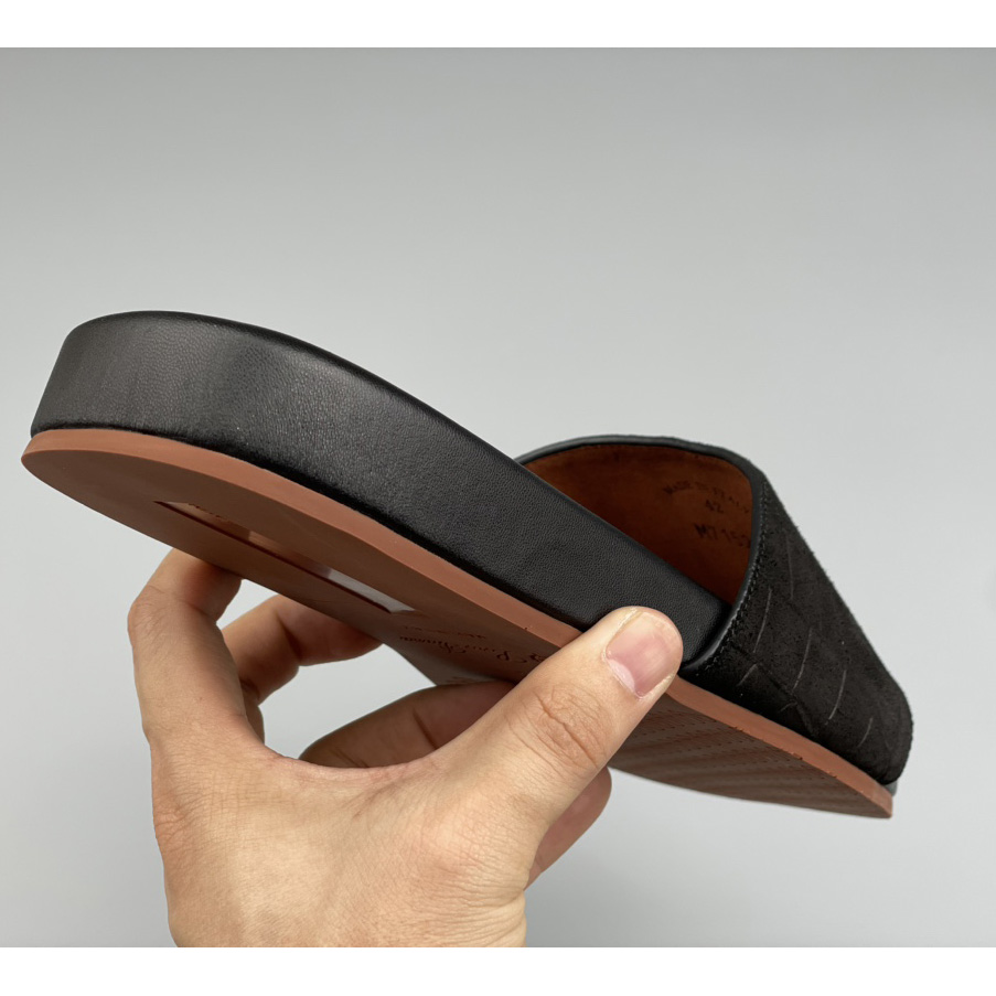 Loro Piana Slide Sandal  - FashionPlug