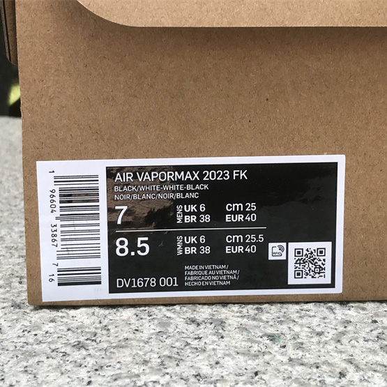 Nike Vapormax 2023 Flyknit  Sneakers    DV1678-001  - FashionPlug