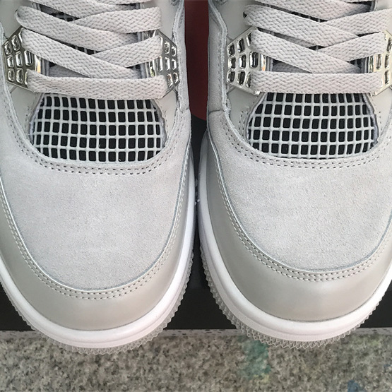 Air Jordan 4 WMNS “Frozen Moments” Sneakers  AQ9129-001  - FashionPlug