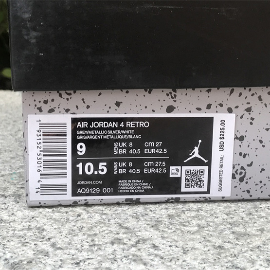 Air Jordan 4 WMNS “Frozen Moments” Sneakers  AQ9129-001  - FashionPlug