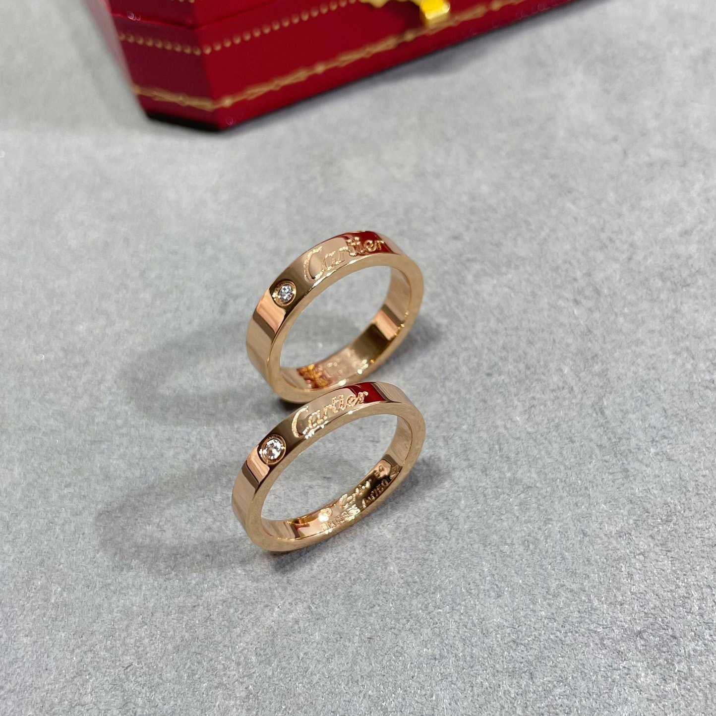 Cartier C de Cartier Wedding Ring - FashionPlug