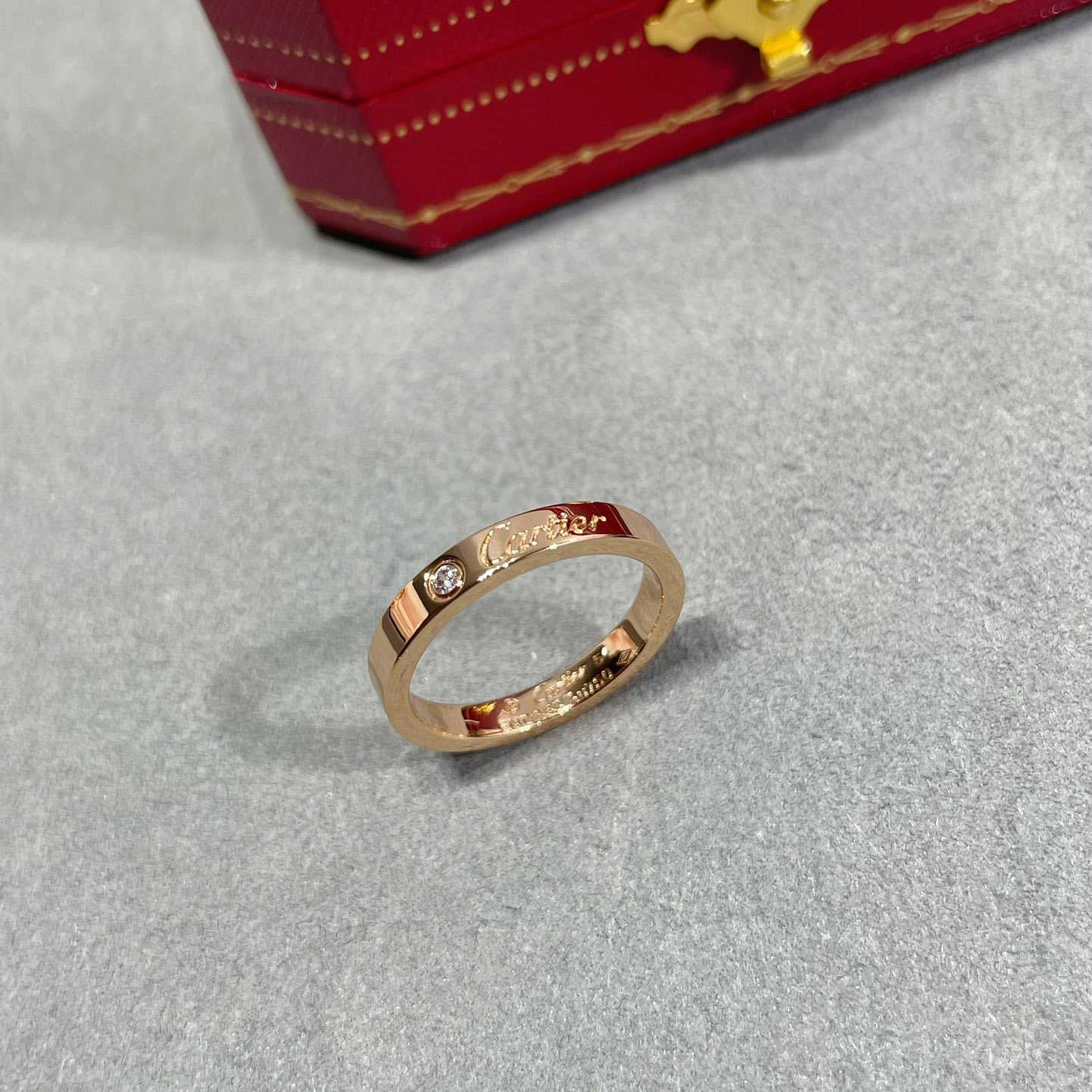 Cartier C de Cartier Wedding Ring - FashionPlug