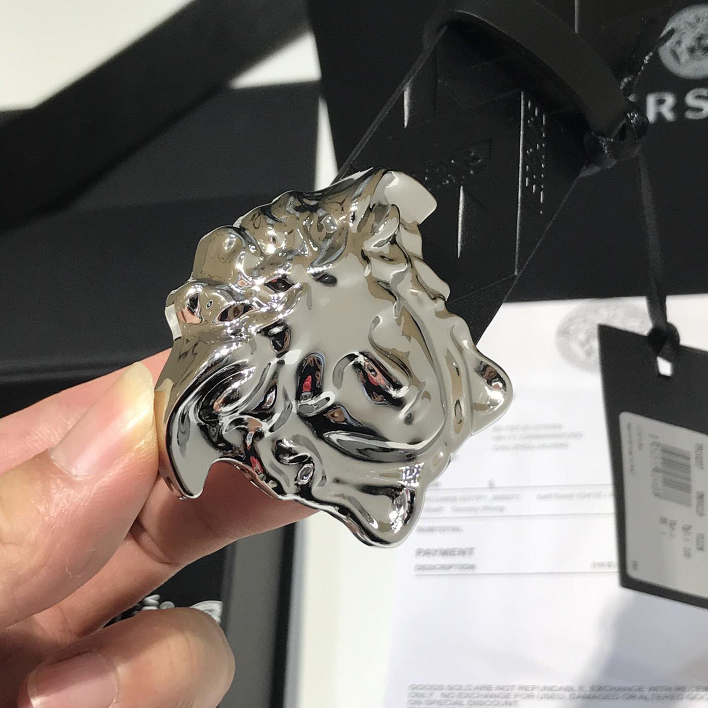 Versace Medusa Leathre Belt 38mm - FashionPlug