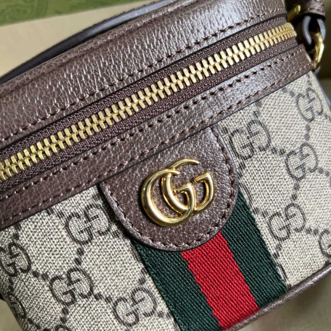 Gucci Ophidia GG Top Handle Mini Bag (15.5x10.5x5.5cm) - FashionPlug