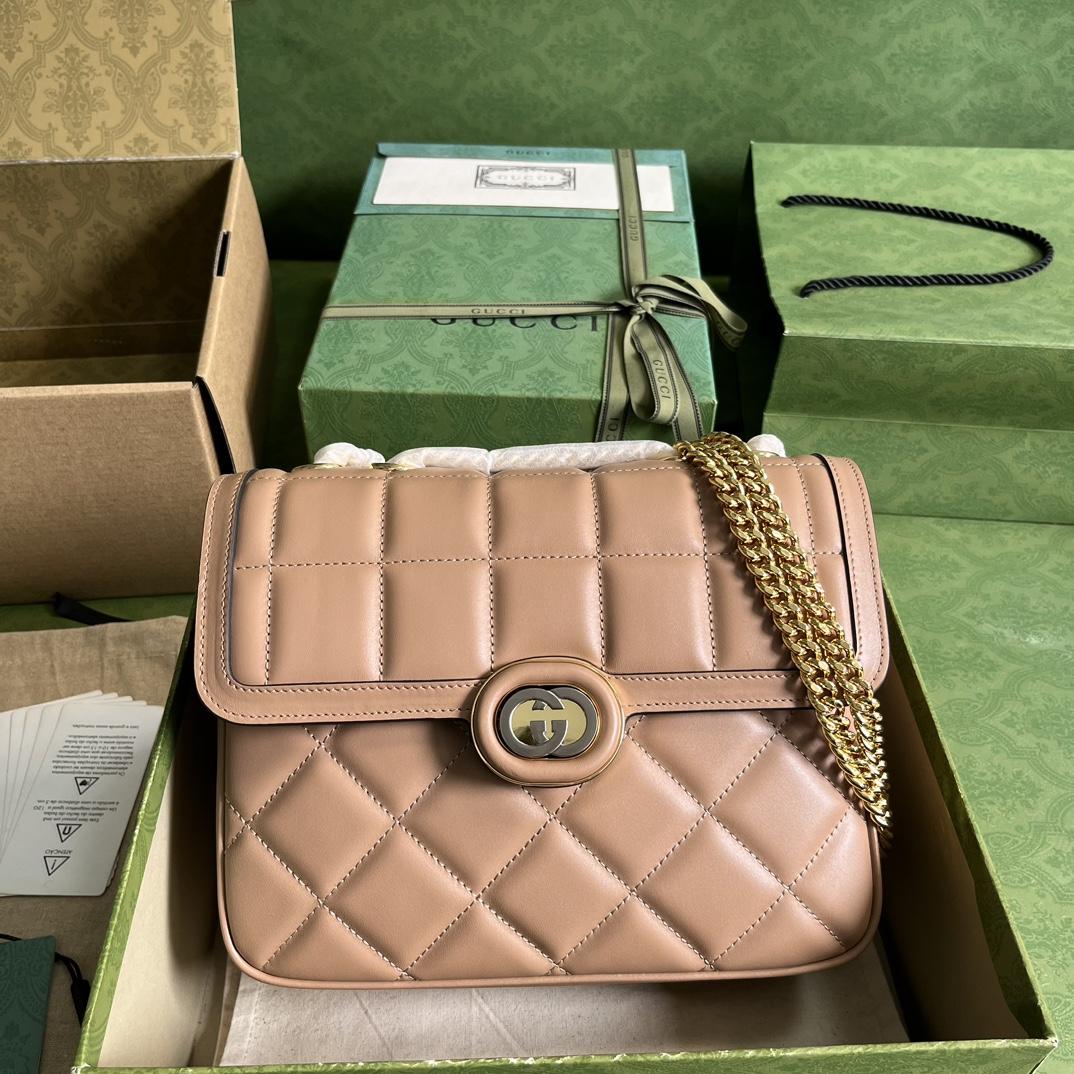 Gucci Deco Small Shoulder Bag (25-19.5-8cm) - FashionPlug