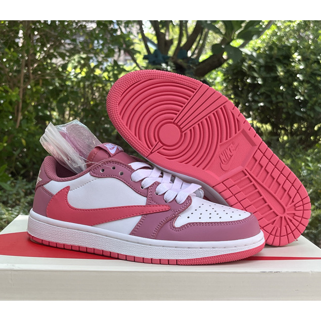Travis Scott x Air Jordan 1 Low Sneaker      MD7866-227 - FashionPlug