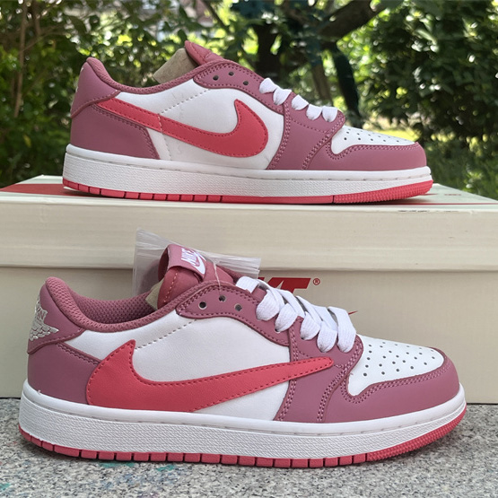 Travis Scott x Air Jordan 1 Low Sneaker      MD7866-227 - FashionPlug
