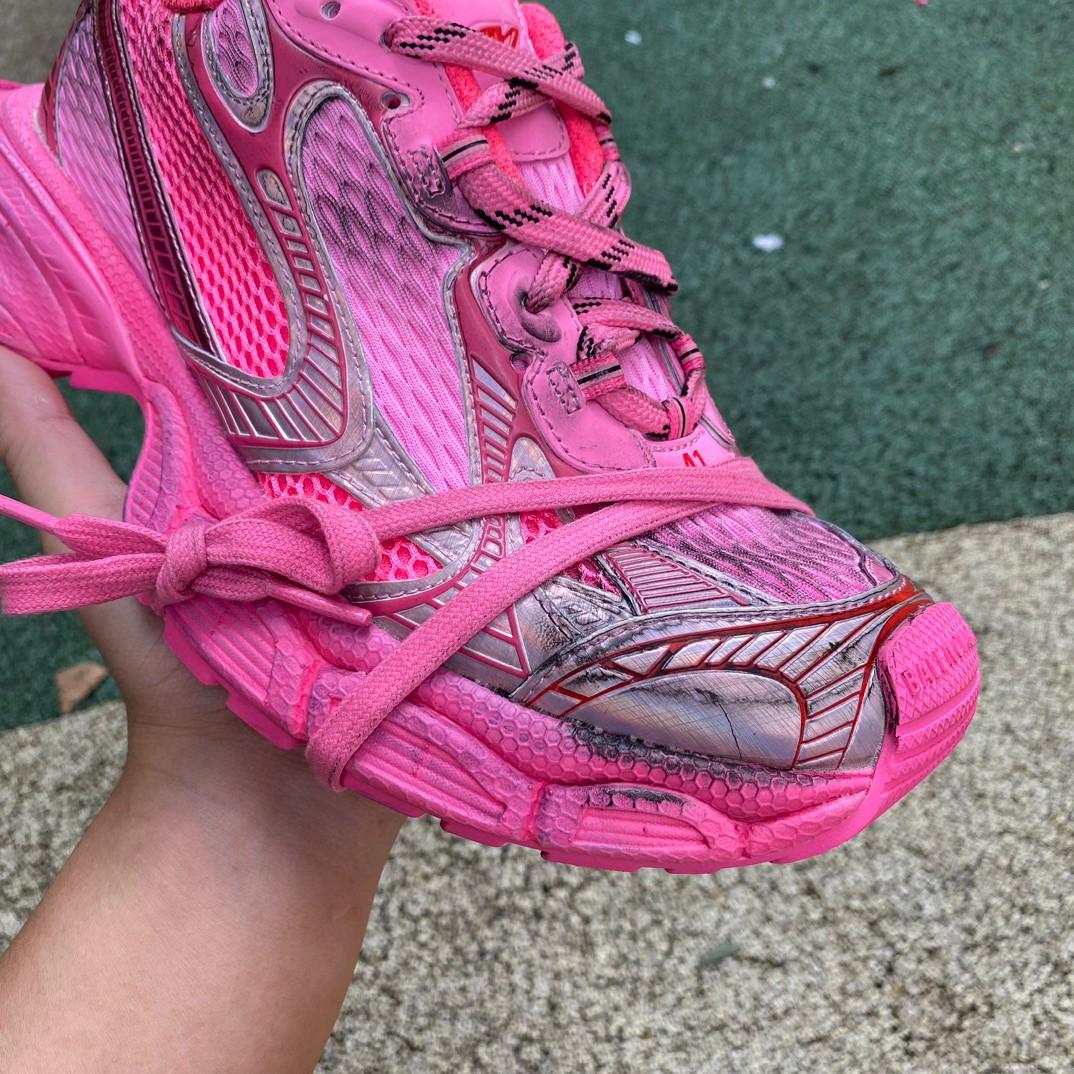 Balenciaga 3XL Sneaker In Pink  - FashionPlug