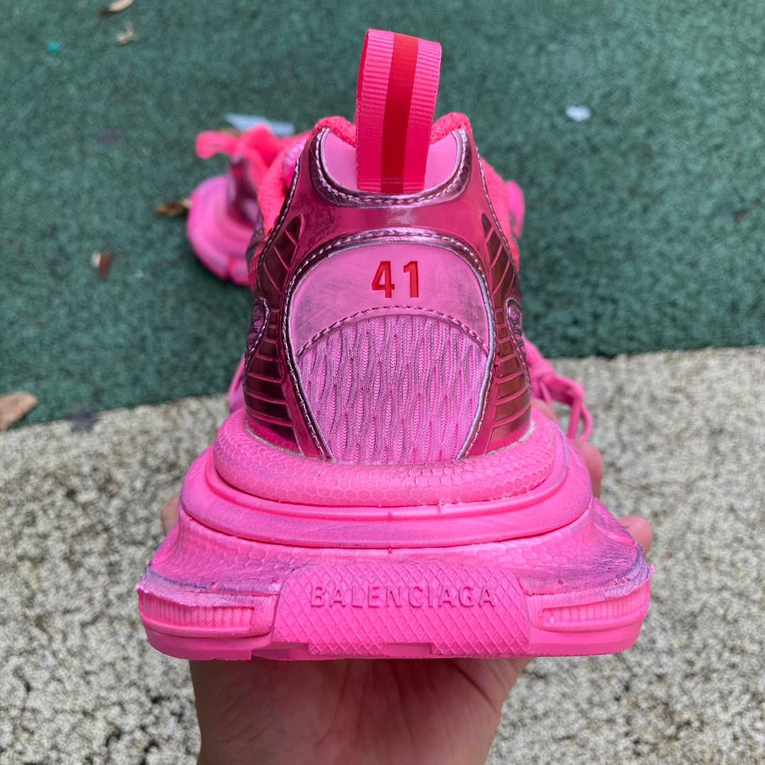 Balenciaga 3XL Sneaker In Pink  - FashionPlug