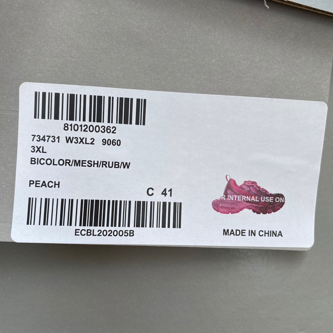 Balenciaga 3XL Sneaker In Pink  - FashionPlug