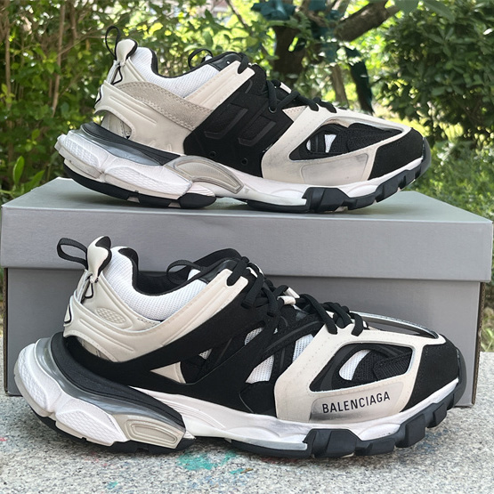Balenciaga Track Sneaker In Grey - FashionPlug