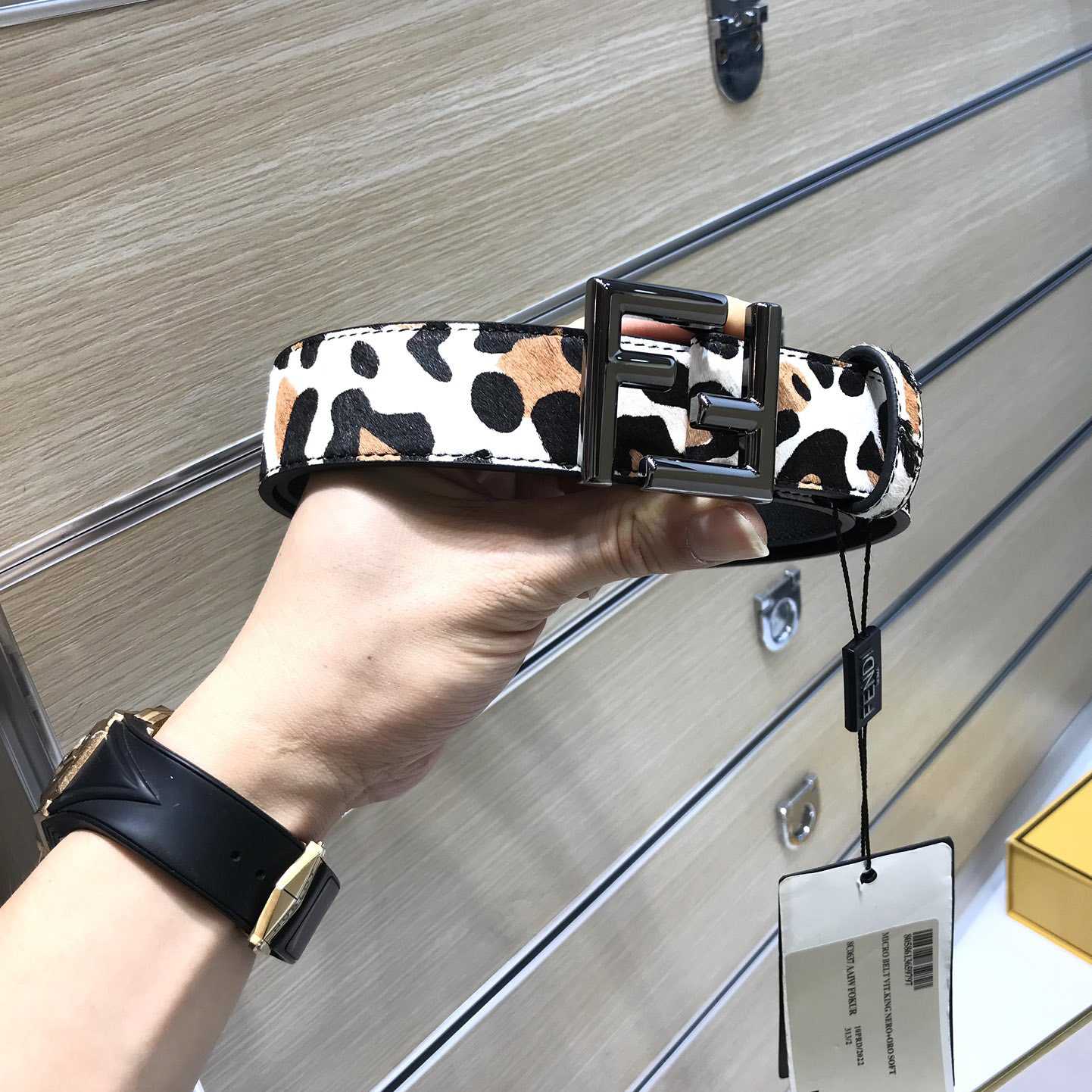 Fendi FF Belt   35mm - FashionPlug