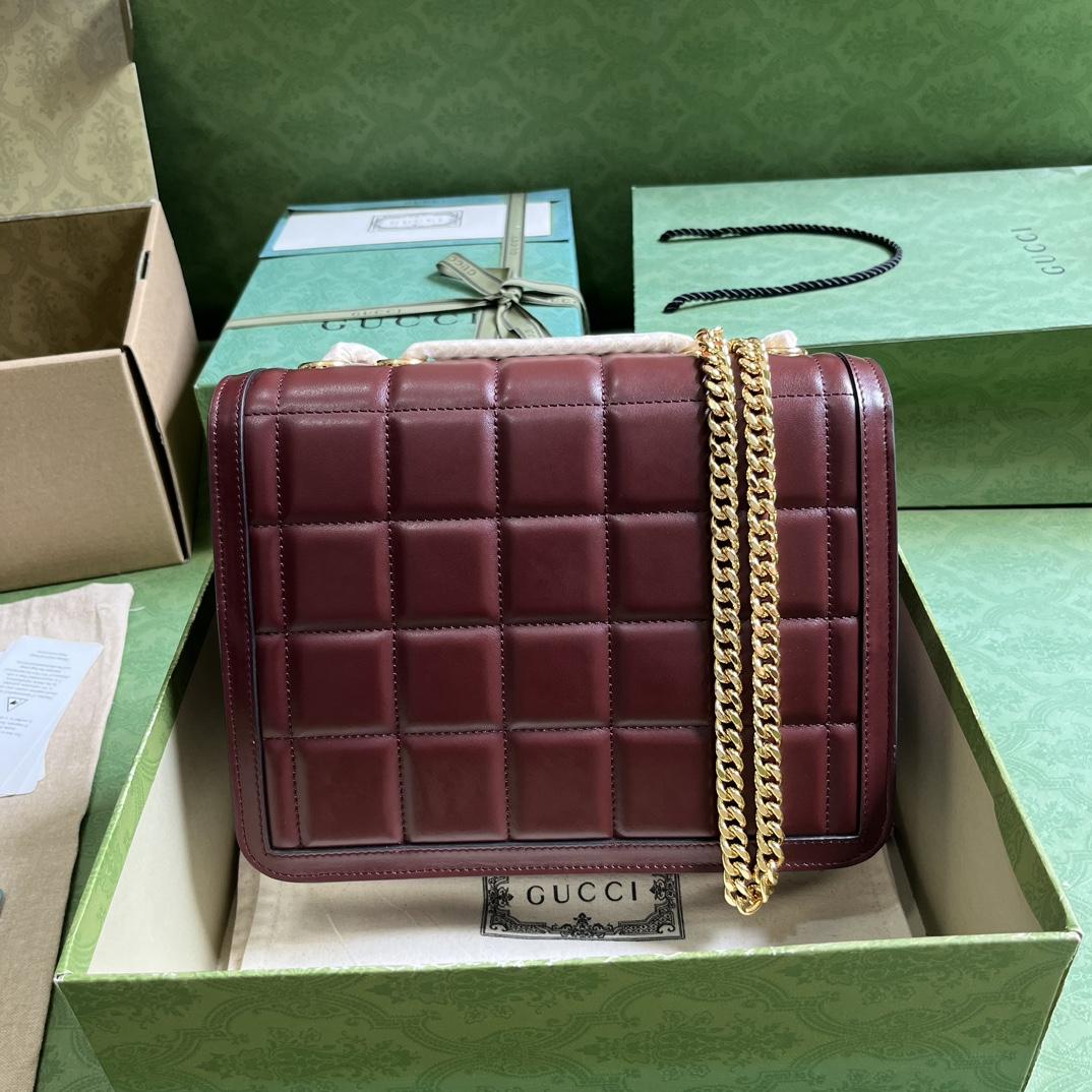 Gucci Deco Small Shoulder Bag (25-19.5-8cm) - FashionPlug