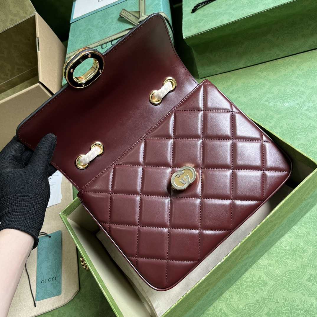 Gucci Deco Small Shoulder Bag (25-19.5-8cm) - FashionPlug