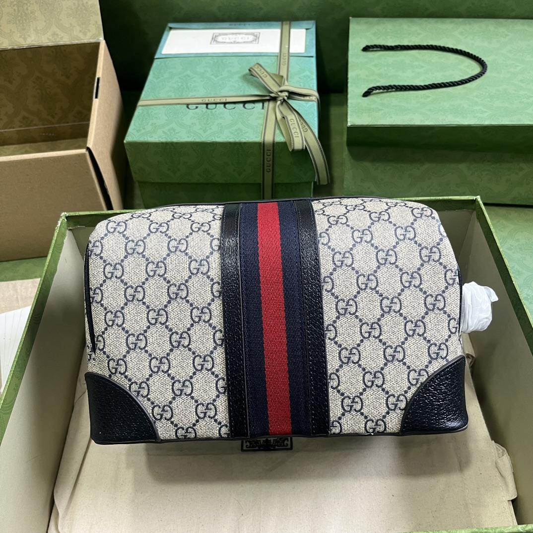 Gucci Savoy Toiletry Case  (26-16.5-16cm) - FashionPlug