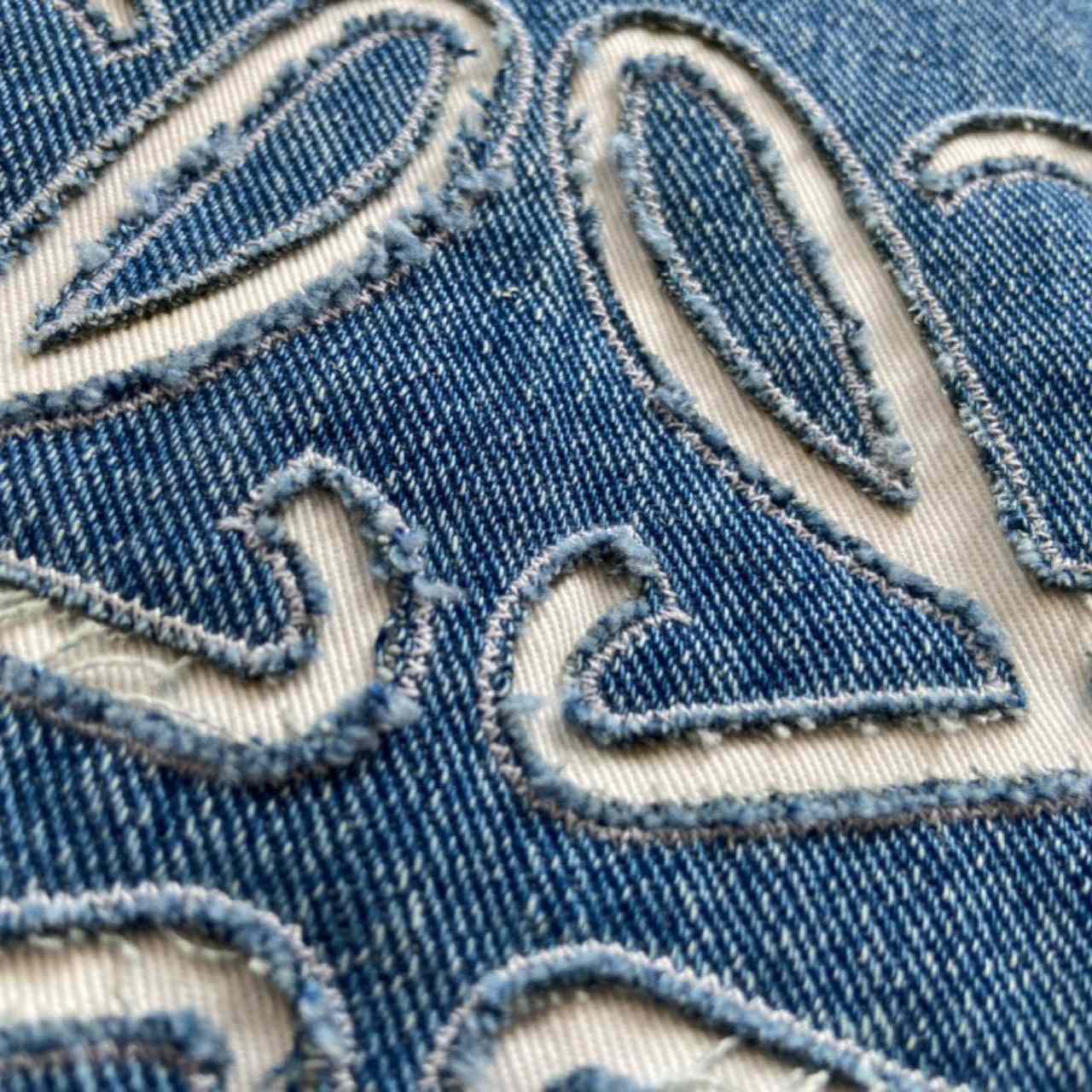 Loewe Anagram Cropped Jeans - FashionPlug