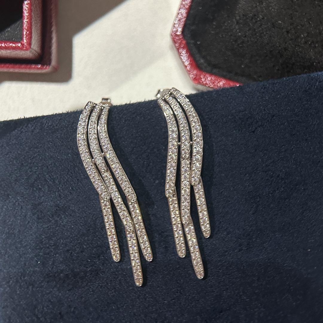 Cartier Diamond Collection Earrings - FashionPlug
