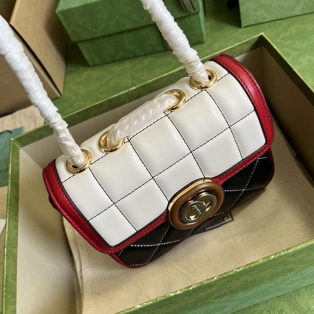 Gucci Deco Mini Shoulder Bag (18-14.5-8cm) - FashionPlug