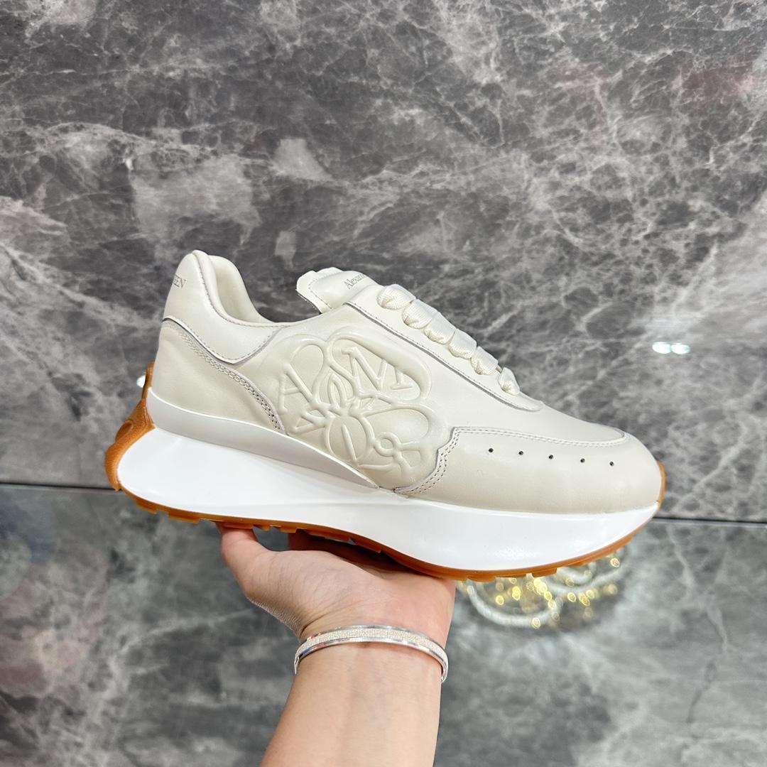Alexander Mqueen Sprint Runner Sneakers - FashionPlug