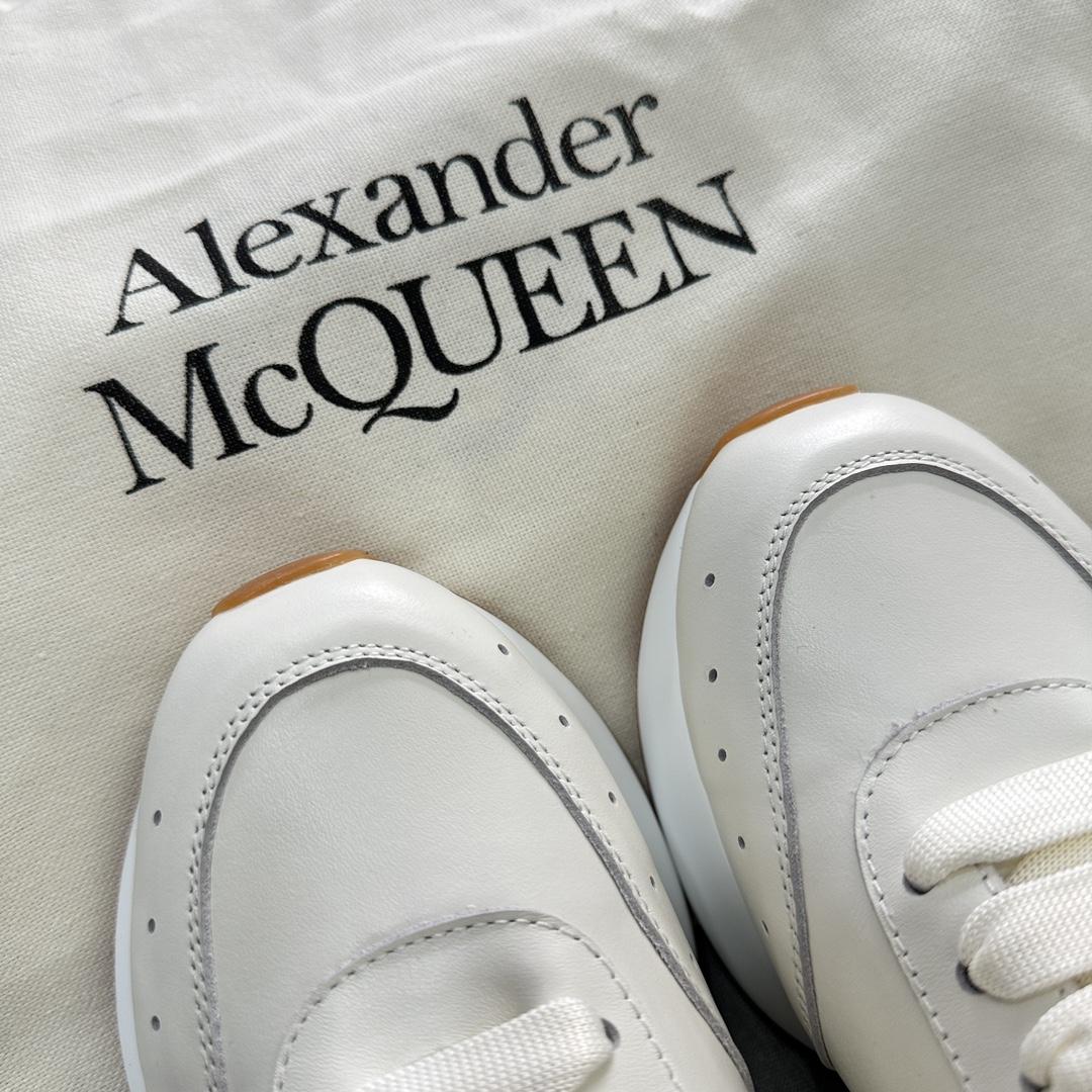 Alexander Mqueen Sprint Runner Sneakers - FashionPlug