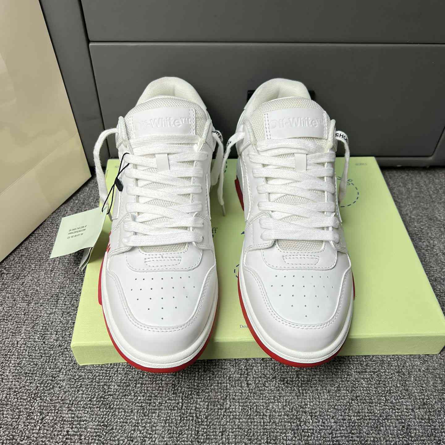 Off White Out Of Office Sneakers  - FashionPlug
