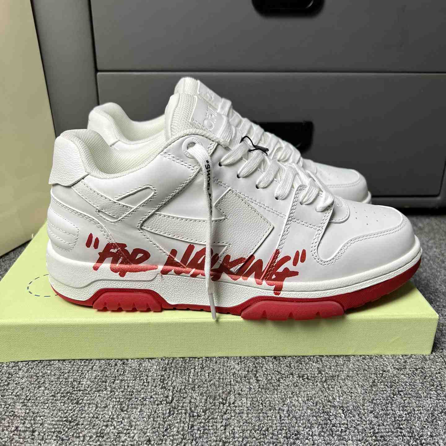 Off White Out Of Office Sneakers  - FashionPlug
