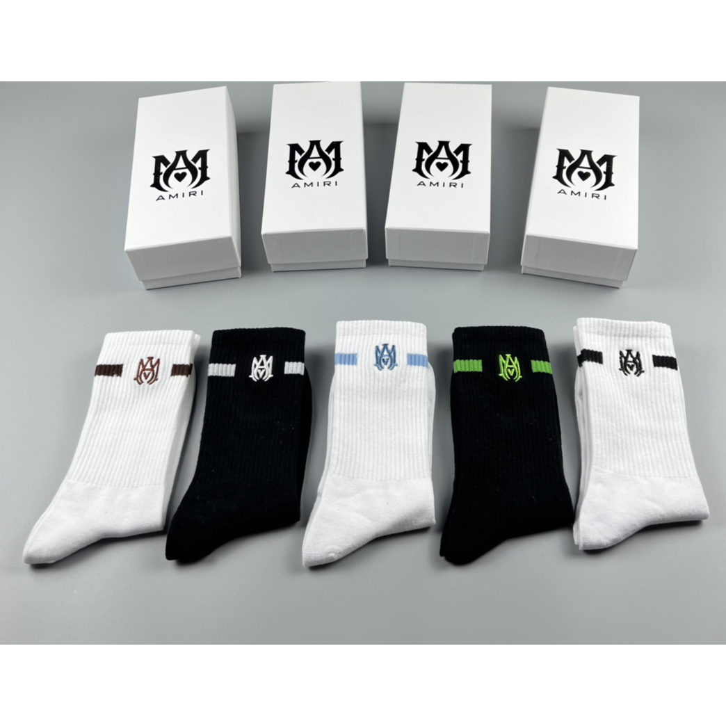 Amiri Socks /Box - FashionPlug