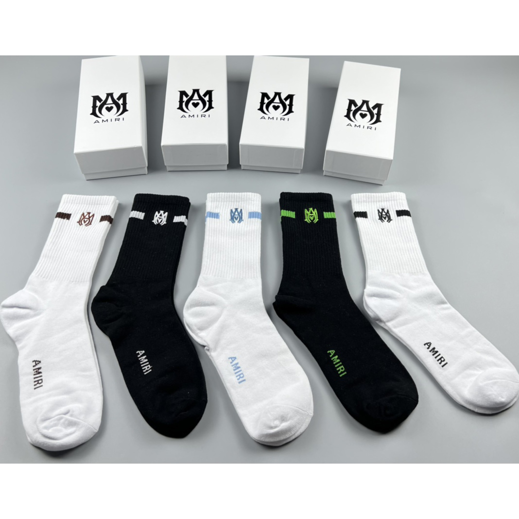 Amiri Socks /Box - FashionPlug