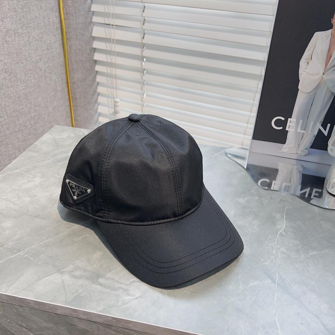 Prada Re-nylon Baseball Cap - FashionPlug