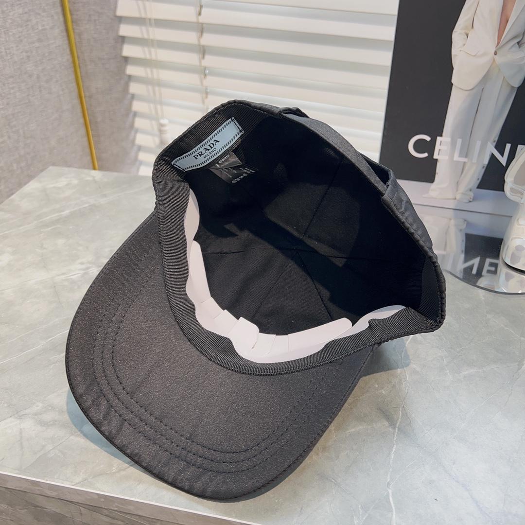 Prada Re-nylon Baseball Cap - FashionPlug