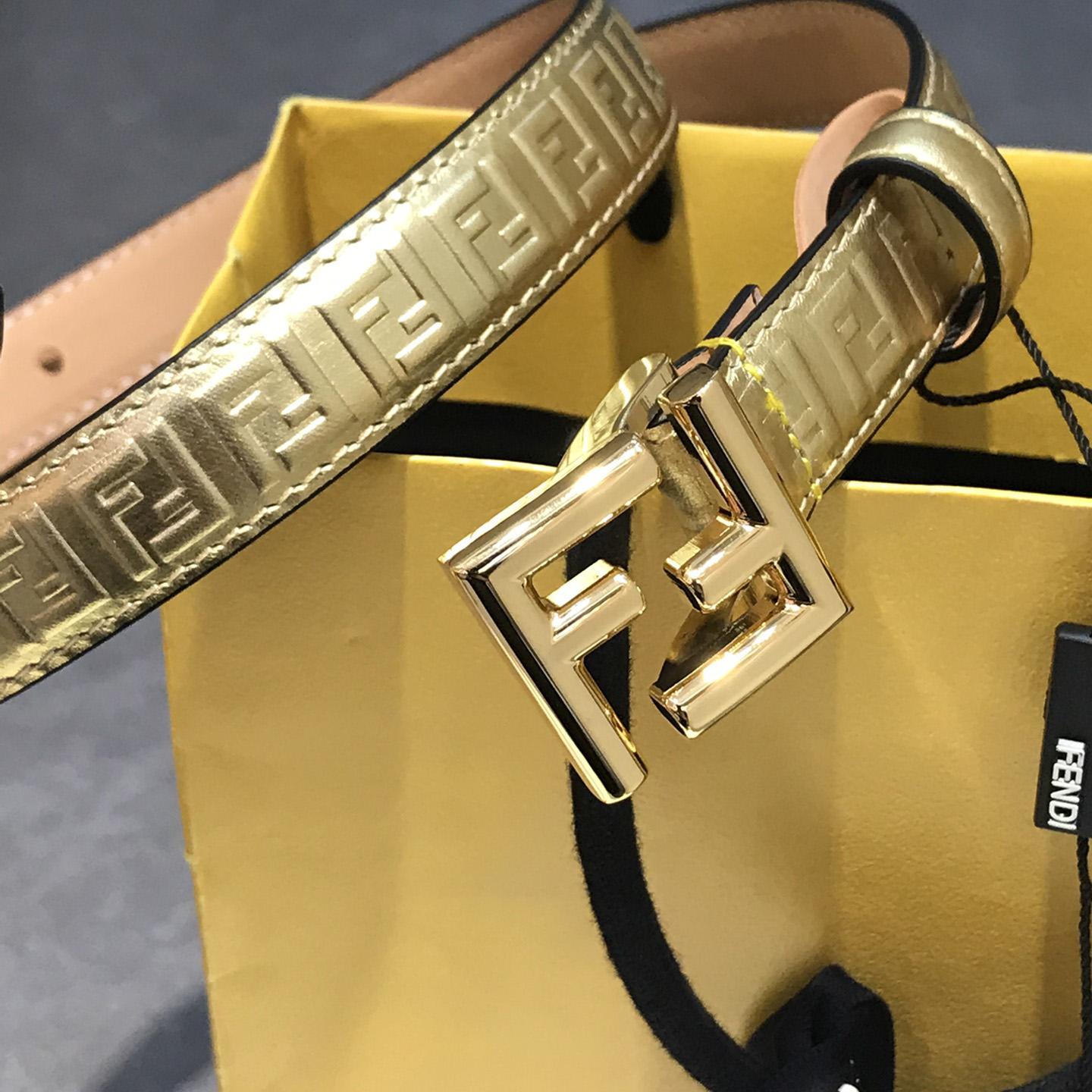 Fendi FF Belt   20mm - FashionPlug