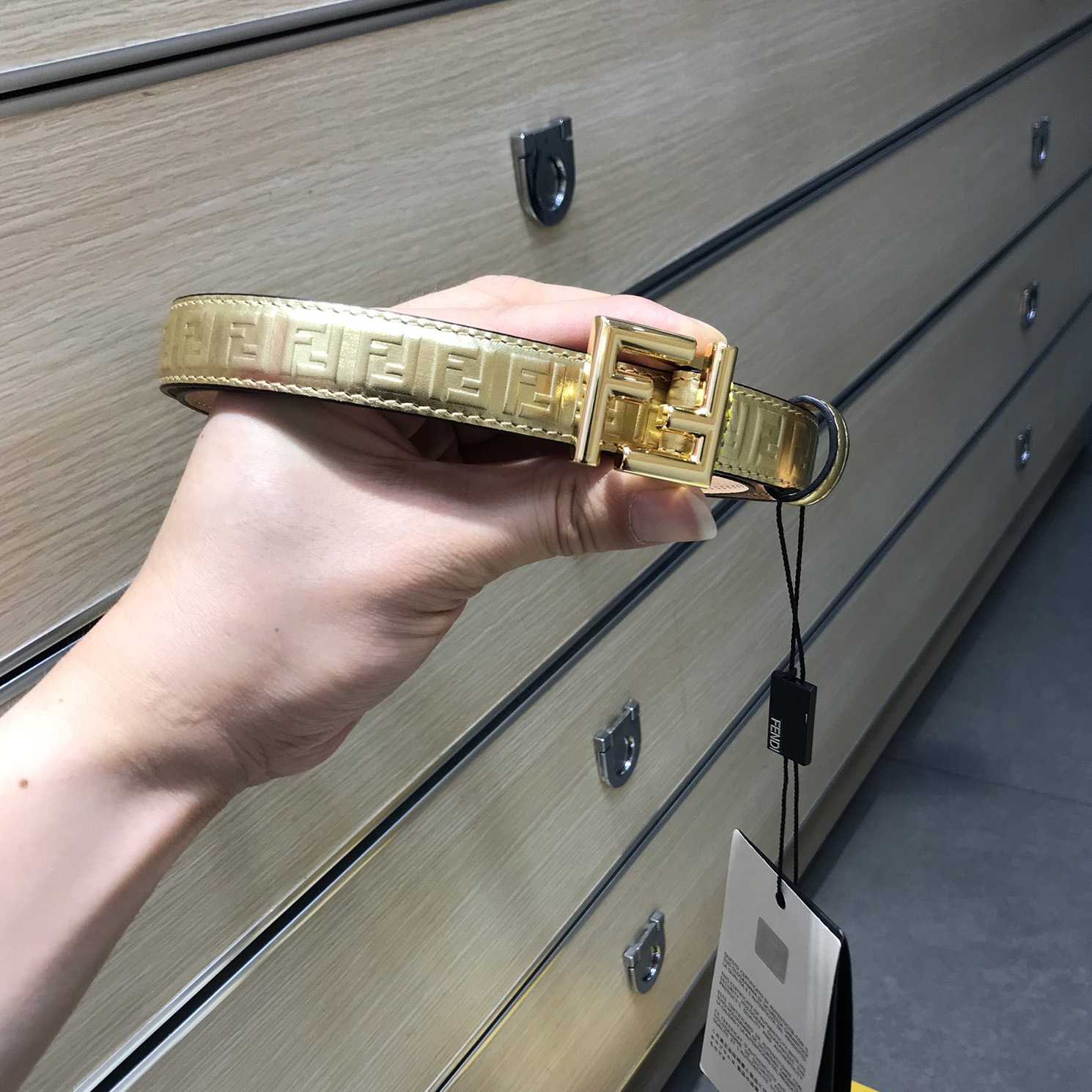 Fendi FF Belt   20mm - FashionPlug