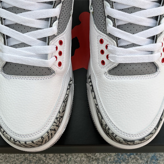 Air Jordan 3 OG “Fire Red”DIY Love Basketball Shoes   DN3707-160  - FashionPlug