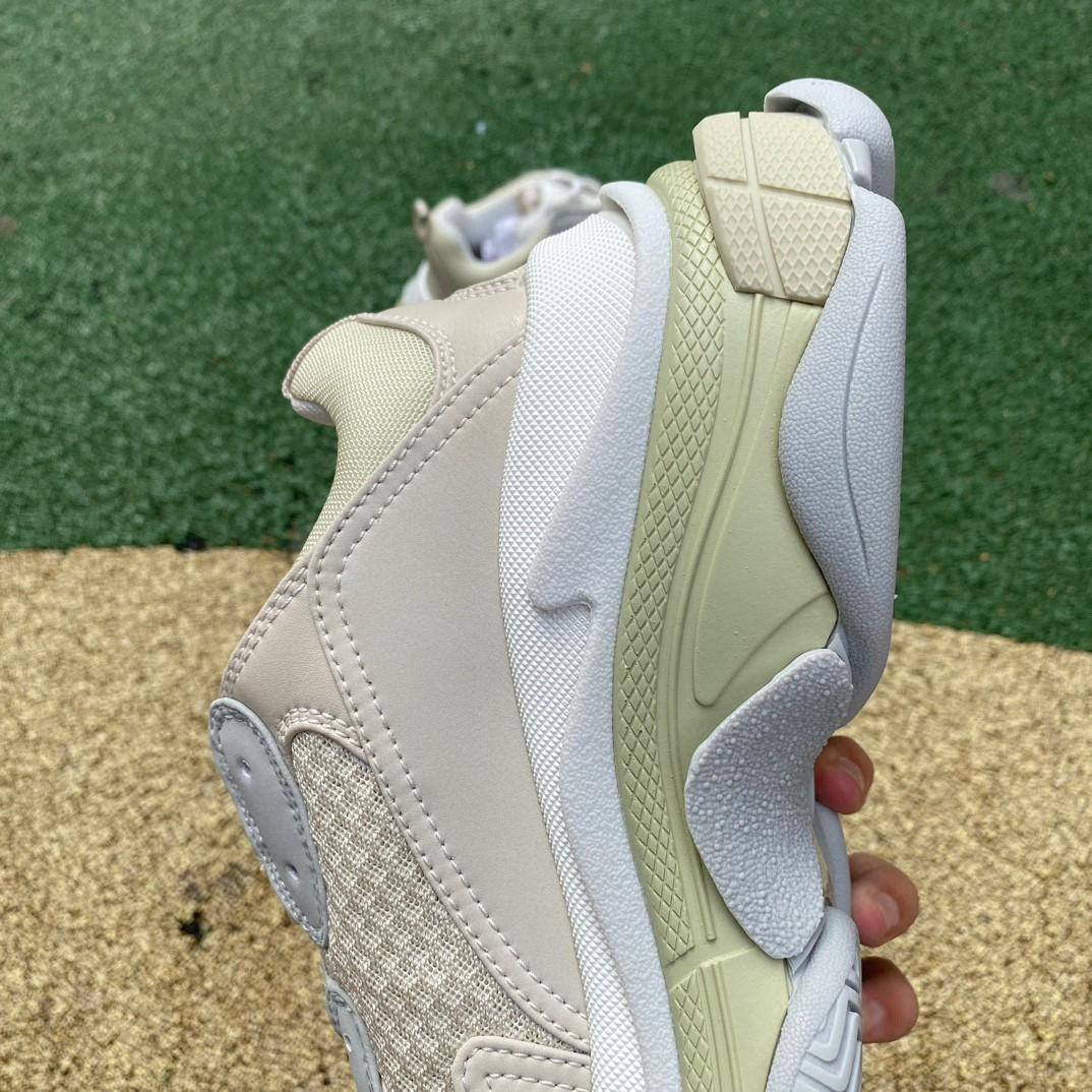 Balenciaga Triple S Sneaker In Off White - FashionPlug